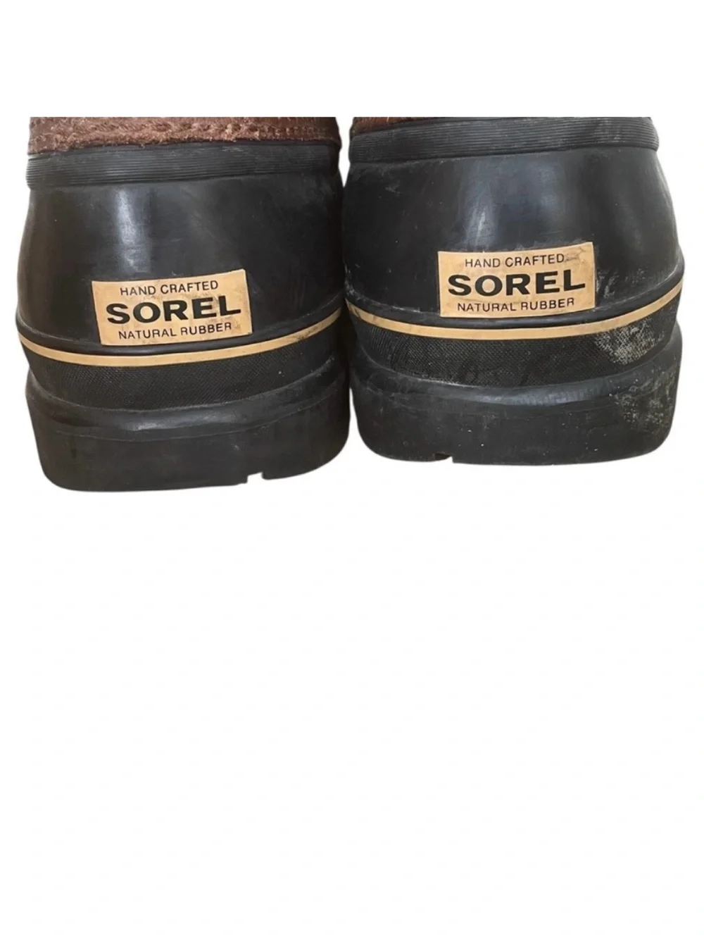 Sorel Men’s Vintage Maverick Leather and Rubber Winter Waterproof Snow Boots 11